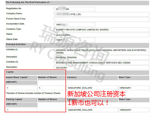 全面解答：新加坡公司注册资本的那些事（上篇）